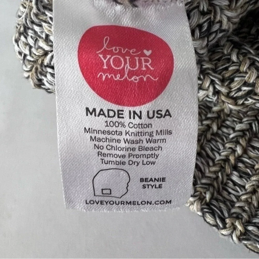 Love Your Melon Knit Beanie One Size Cozy Outdoor Hiking Camping Winter Gorpcore